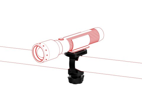 Uniwersalne mocowanie Ledlenser typu E Uniwersalne mocowanie Ledlenser typu E