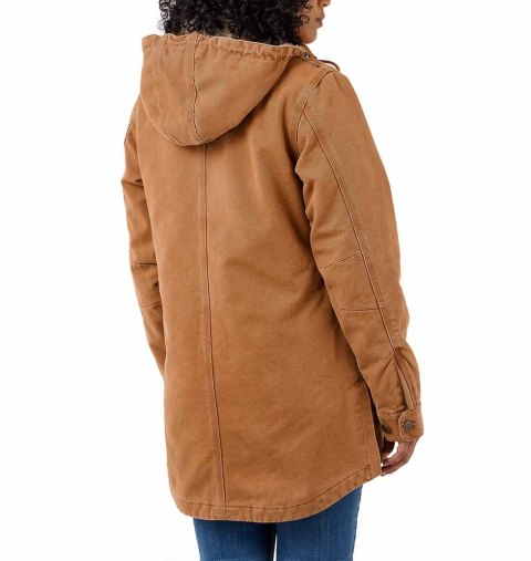 Płaszcz Carhartt Weathered Duck Brown Płaszcz Carhartt Weathered Duck Brown