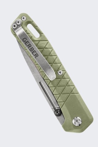 Nóż Składany Gerber Zilch Lichen Green