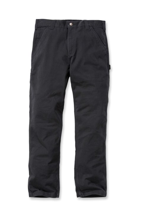 Spodnie Carhartt Washed Twill Dungaree Black Spodnie Carhartt Washed Twill Dungaree Black