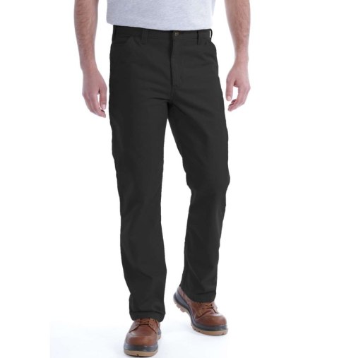Spodnie Carhartt Washed Twill Dungaree Black Spodnie Carhartt Washed Twill Dungaree Black