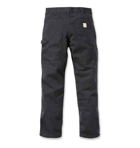 Spodnie Carhartt Washed Twill Dungaree Black Spodnie Carhartt Washed Twill Dungaree Black