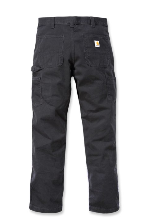 Spodnie Carhartt Washed Twill Dungaree Black Spodnie Carhartt Washed Twill Dungaree Black