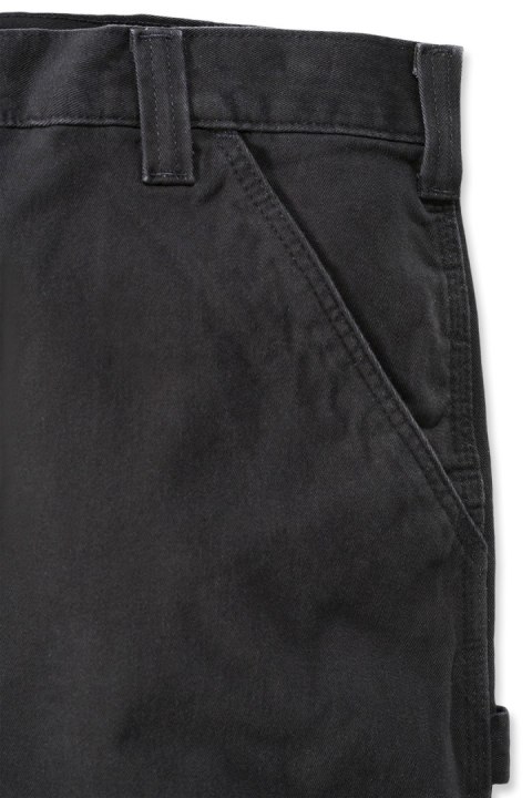Spodnie Carhartt Washed Twill Dungaree Black Spodnie Carhartt Washed Twill Dungaree Black