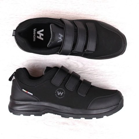 Buty trekkingowe na rzepy Vanhorn W WOL168 czarne