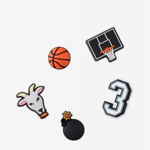 Przypinki Crocs Jibbitz™ Basketball Star 5 Pack 10009750 Przypinki Crocs Jibbitz™ Basketball Star 5 Pack 10009750