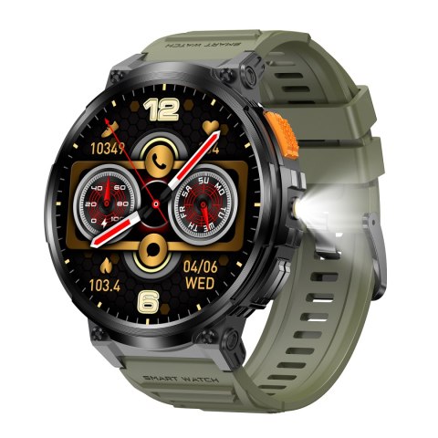 SMARTWATCH MĘSKI GRAVITY GT23-5 - LATARKA, DODATKOWY PASEK (sg031e) SMARTWATCH MĘSKI GRAVITY GT23-5 - LATARKA, DODATKOWY PASEK (sg031e)