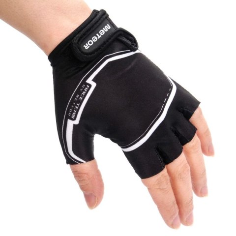 Rękawiczki rowerowe Meteor Racing Jr 23386-23388