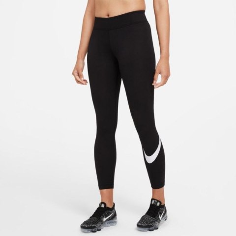 Legginsy Nike Sportswear Essential SWOOSH W CZ8530-010 Legginsy Nike Sportswear Essential SWOOSH W CZ8530-010