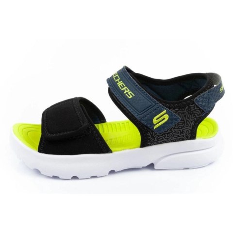 Sandały Skechers Jr 406512L/BKLM