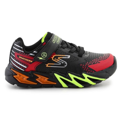 Buty Skechers S-Lights Flex-Glow Bolt Jr 400138L-BKRD