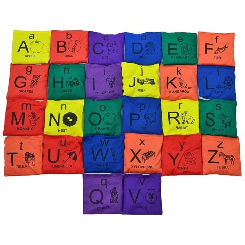 Woreczki Gimnastyczne Smj Alfabet VEDB-AZ5X5 alfabet Woreczki Gimnastyczne Smj Alfabet VEDB-AZ5X5 alfabet