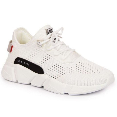 Buty sportowe tekstylne Big Star W JJ274271 białe