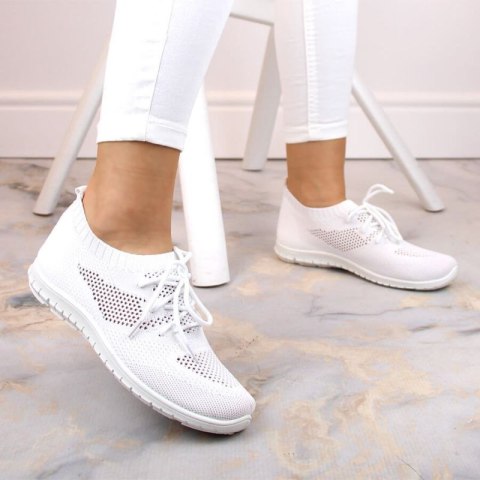 Buty sportowe slip on News W EVE211C białe