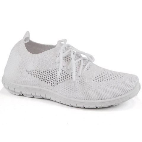 Buty sportowe slip on News W EVE211C białe