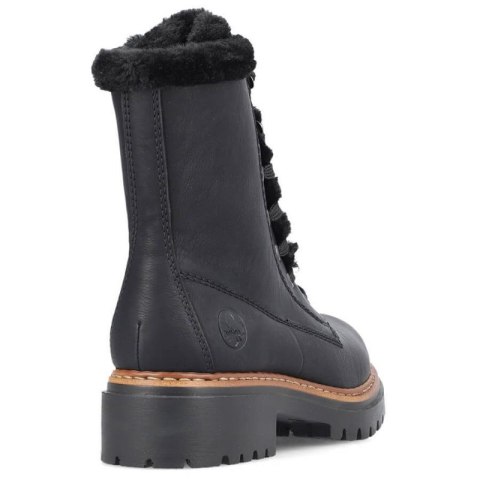 Buty z futerkiem Rieker W 72625-00 RKR714